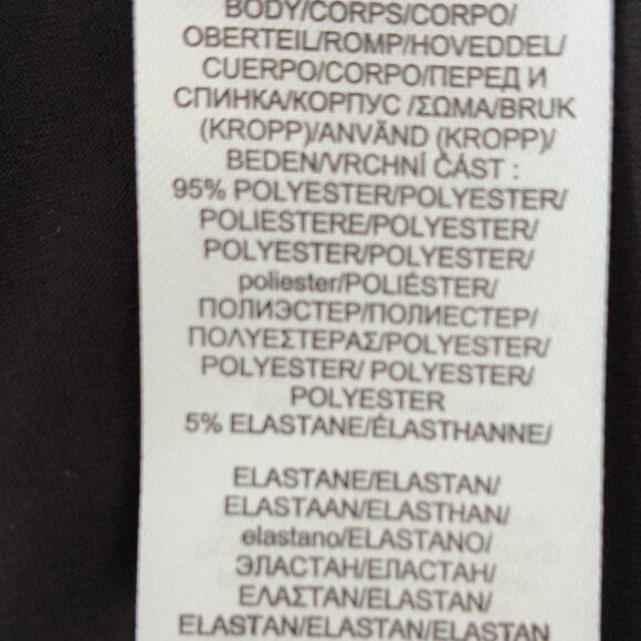 Knee High Black and White sleveless dress by Chaps XL - Picture 5 of 6